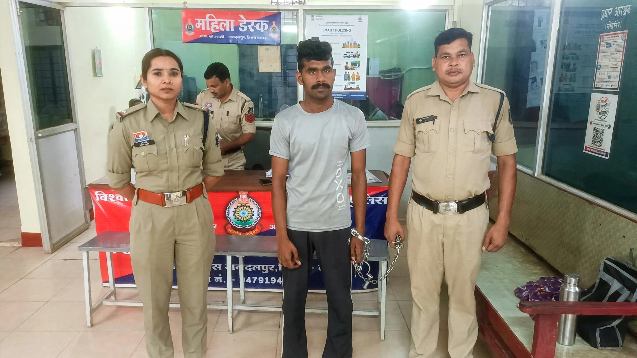 महिला से छेड़छाड़ के आरोप में हिस्ट्रीशीटर गिरफ्तार, न्यायिक रिमांड पर भेजा गया जेल