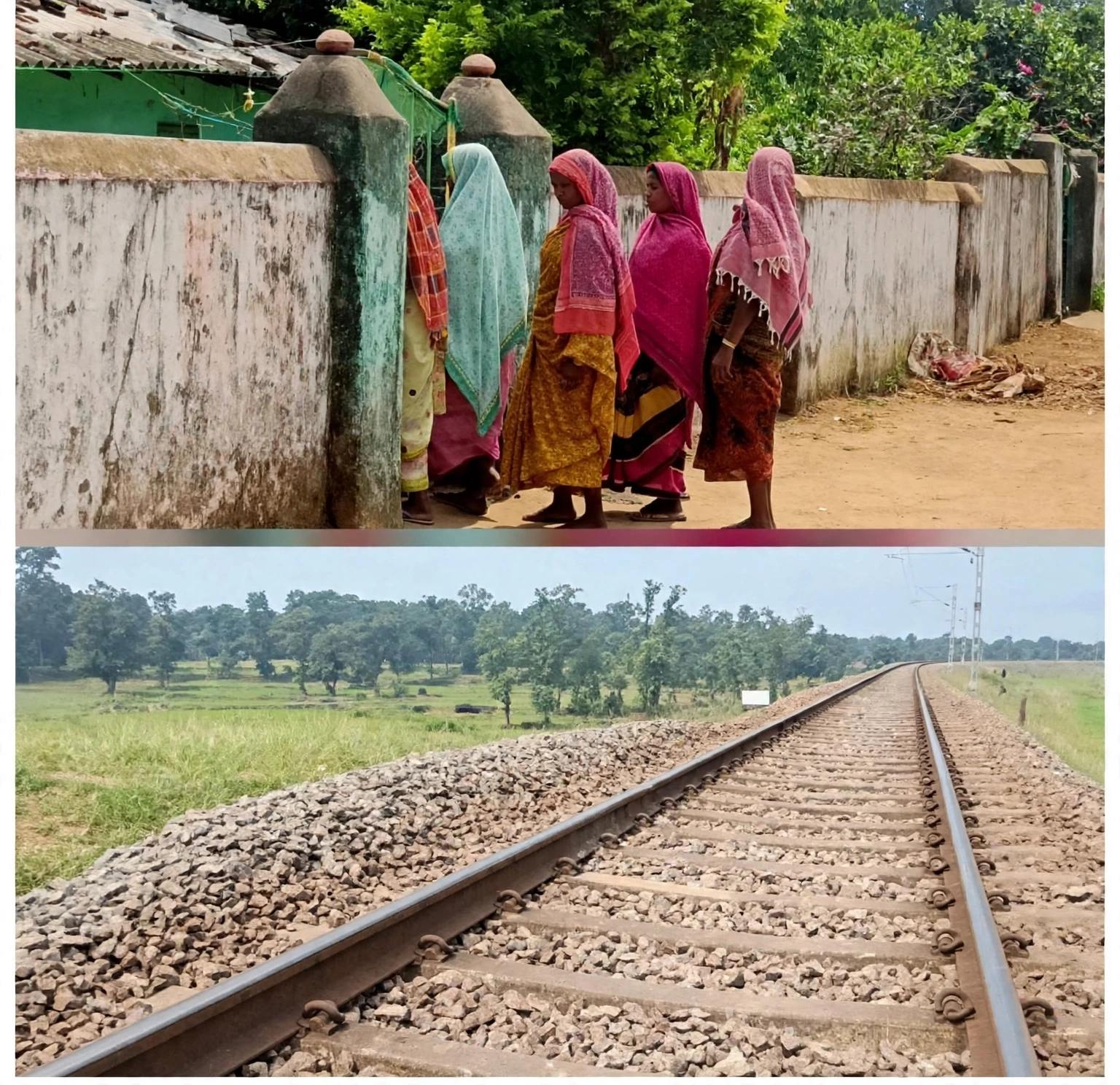 नेटवर्क के लिए ईयरफोन लगाकर मोबाइल चलाने के कारण पटरी पर बैठा बच्चा ट्रेन से - कटा