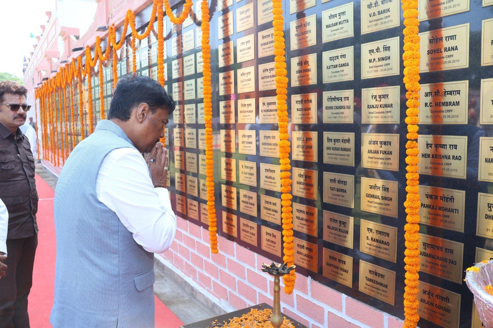 वीर जवानों के शहादत ने छत्तीसगढ़ में लौटाई शांति-मंत्री श्री केदार कश्यप